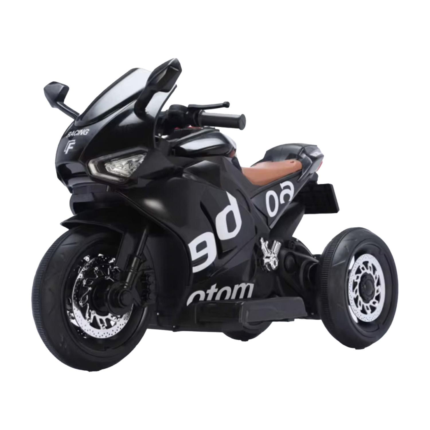 Mundo Online - Moto Eléctrica Infantil 3 Ruedas Turbo 6V Gsx Negra