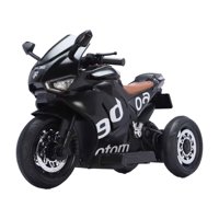 Mundo Online - Moto Eléctrica Infantil 3 Ruedas Turbo 6V Gsx Negra