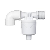 Magideal - Control De Nivel De Líquido De Agua Válvula De Bola De Flotador De Agua Válvula De Flotador Automática De Anulación De Cierre De Agua Completamente Au , Lado Exterior Lado Exterior De 1Inch