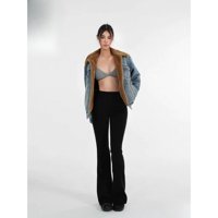 Likeshop - Calza Flare Mujer Invierno Forro Polar Tiro Alto 7020