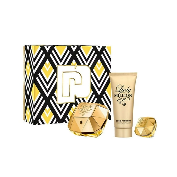 Perfume Lady Million Estuche Edp 80 Ml+5 Ml+locion 100 Ml | Lider