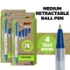 thumbnail image 3 of Bolígrafos BIC Ecolutions Clic Stic Blue, tamaño mediano, paquete de 48, 3 of 8