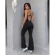thumbnail image 1 of Enterizo Deportivo Para Mujer Espalda Abierta Y Calza Flare, 1 of 3