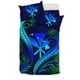 thumbnail image 3 of Juego de cama Hawaii Shark Polynesian Tropical - Azul, 3 of 3