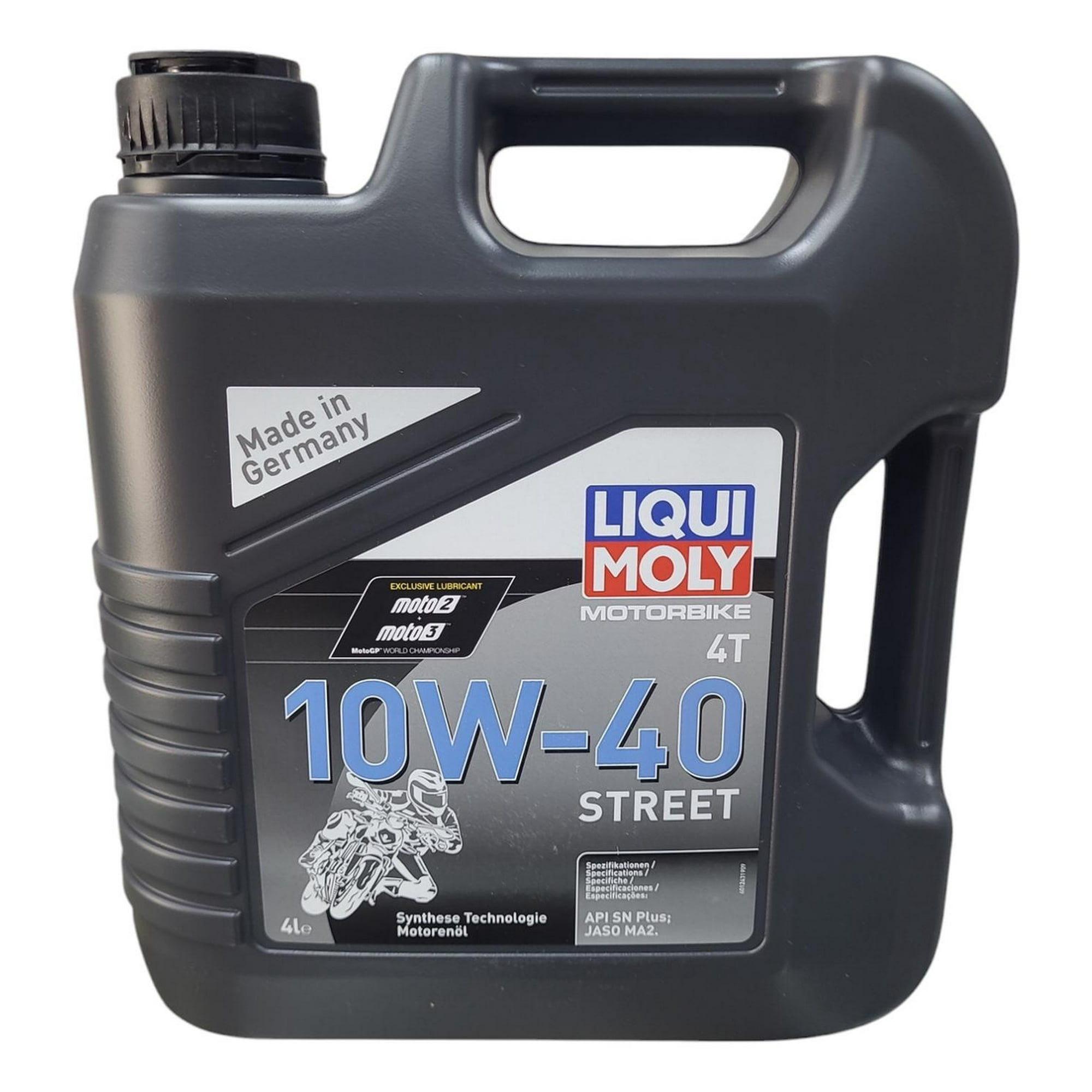 Aceite Moto Liqui Moly 4t 10w 40 Sintetico 4l