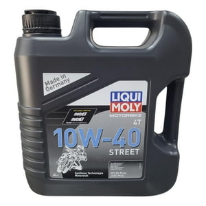 Aceite Moto Liqui Moly 4T 10W 40 Sintetico 4L Negro