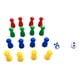thumbnail image 4 of Juego De Mesa Multicolor Portátil De 16 Piezas De Ajedrez Voladoras Para Niños Y Adolescentes De La Familia, 4 of 5