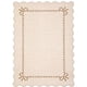 thumbnail image 4 of Alfombra GarveeHome con lazo festoneado, 150 x 210 cm, color beige, lavable, 4 of 8