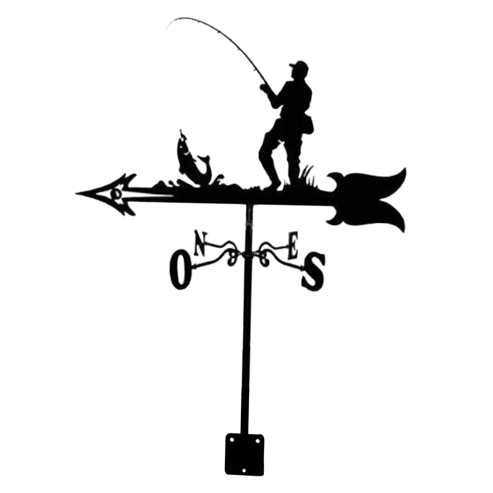 Ioensy - Veleta Para Exteriores Veleta Para Techo Veleta Para Puerta Exterior Paddock