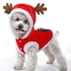 thumbnail image 3 of Disfraz de Navidad de perro de mascota, Outfit de Navidad de perro Ropa de perro para pequeño y medio traje cálido y festivo (L), 3 of 3