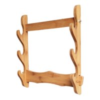 Bothyi - Soporte De Exhibición De Espada Samurai Montaje En Pared Katana 3 Niveles