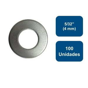 Anclajes - Golilla Plana Calibrada Zincada 5/32' (4Mm) 100Un.