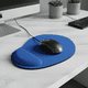 thumbnail image 3 of Mouse Pad Gel Apoya Muñeca Ergonomico Antideslizante Azul, 3 of 3