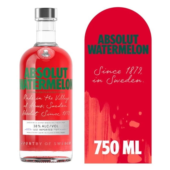 Vodka Watermelon 38° Botella, 750 ml