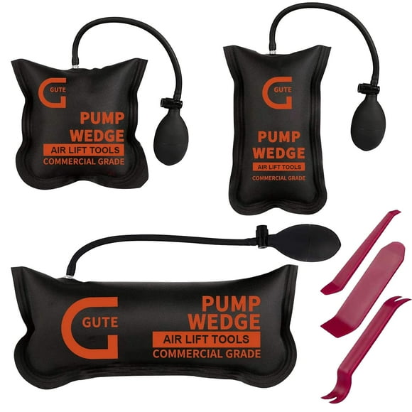 Bolsa Air Wedge Bag Pump Gute Air Wedge Bag Paquete de 3 Unidades 330 Libras