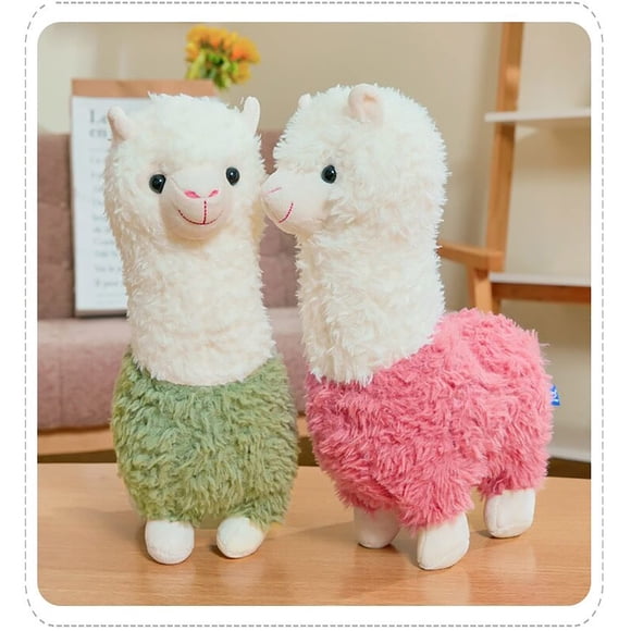 Peluche YUKOUQIAN Llama, peluche de alpaca, 25 cm, 2 piezas