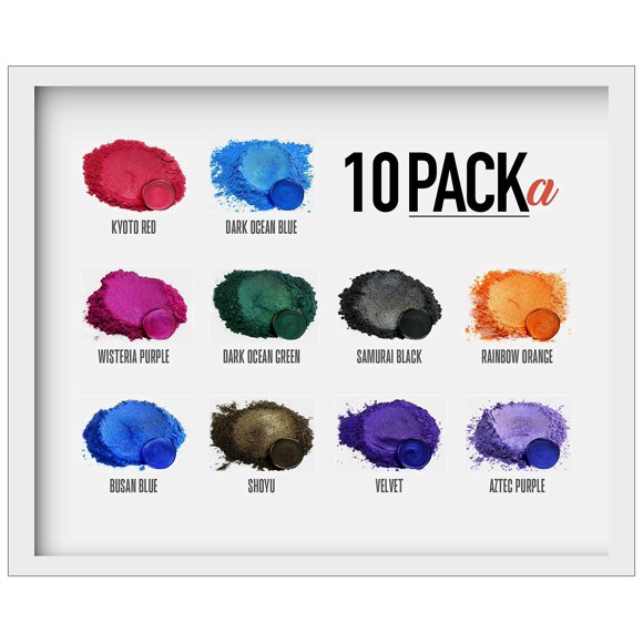 Polvo de mica Eye Candy Set de variedad A - 50 g