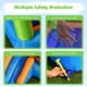 thumbnail image 5 of Casa inflable JIMUOO 250 cm con tobogán para niños – Exterior, 5 of 9