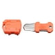 thumbnail image 2 of Escarabajo Al Aire Libre Mini Cuchillo De Bolsillo Herramienta De Metal Para Senderismo Supervivencia Escalada Naranja, 2 of 3