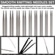 thumbnail image 5 of Set de Agujas Circulares Intercambiables de Aluminio Froggod, 5 of 7