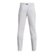 thumbnail image 2 of Pantalones de béisbol Under Armour Utility para niños, color blanco/real, talla L, 2 of 3
