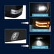 thumbnail image 3 of Espejo lateral AERDM para Ford F-150 2015‑2020, cromo, calefacción y para remolque, 3 of 7