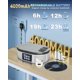 thumbnail image 5 of Reproductor de CD portátil CCHKFEI con bocinas estéreo duales Bluetooth 5.3, 5 of 7