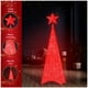 thumbnail image 1 of Árbol Pirámide Navidad Led Metálico Rojo 180 cm, 1 of 1