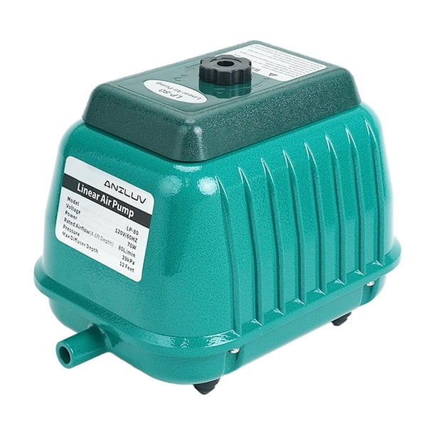 Bomba de aire ANILUV LP-80 para sistema séptico de 500 GPD, aireador para estanque