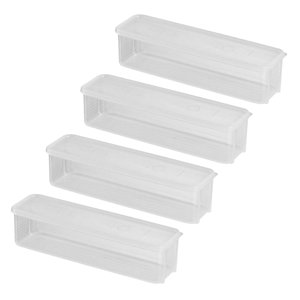 Bothyi - Contenedor Hermético Para Pasta, 4 Unidades, Para Espaguetis, Ideal Para Dormitorios Y Cocinas.