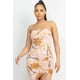 thumbnail image 1 of Vestido con Dobladillo Asimétrico Fruncido Lateralmente, 1 of 5