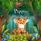 thumbnail image 2 of Peluche Deluxe Paws Pippins Pocket Pets Jirafa, 2 of 2