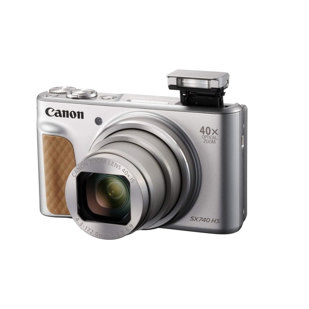 Cámara digital Canon PowerShot SX 740 HS 20,3 MP Plateada | Lider
