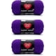 thumbnail image 1 of Hilo Red Heart Super Saver Amethyst 198 g/333 m, paquete de 3, 1 of 9