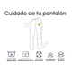 thumbnail image 5 of Pantalón Cargo Térmico Hombre Gabardina Forro Polar Trabajo Azul, 5 of 7