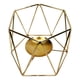 thumbnail image 3 of Porta vela dorado 12x12 cm, 3 of 3