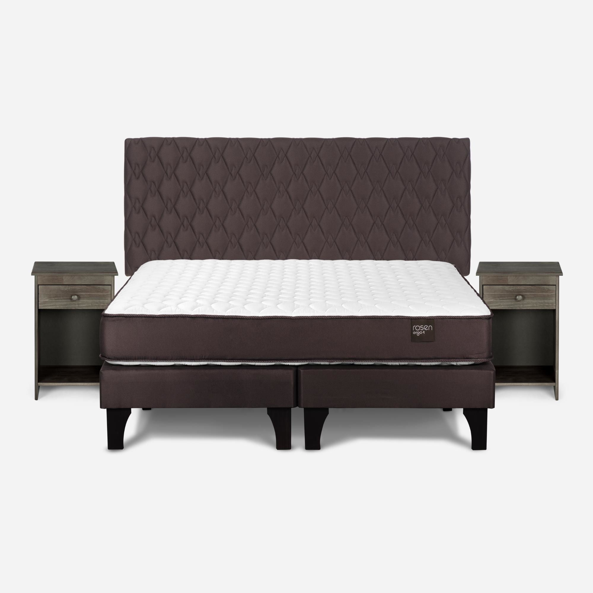 Rosen - Cama Europea Ergo T New 2 Plaza Base Dividida