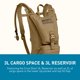 thumbnail image 4 of Mochila de hidratación CamelBak Ambush con depósito de 3 L MOLLE, 4 of 5