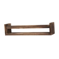 Bothyi - Estante De Especias De Madera, Ahorro De Espacio, Colgante Multiusos Para Decoración De Gabinete De Dormitorio, Color Madera