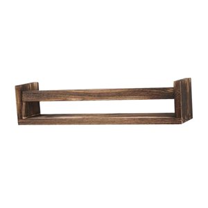 Bothyi - Estante De Especias De Madera, Ahorro De Espacio, Colgante Multiusos Para Decoración De Gabinete De Dormitorio, Color Madera