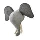 thumbnail image 2 of Cabeza De Animal 3D Para Decoración De Pared, Regalo De Navidad, Cabeza De Animal De Peluche Para Dormitorio, Elefante De 31 X 39 Cm, 2 of 5