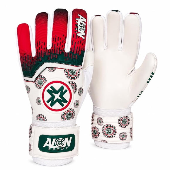 Guantes Arquero Adulto Finger Saver MEXICO TEAM Alon Sport