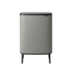 thumbnail image 1 of Basurero Bo Touch Hi 60 Lt Mineral Concrete Grey, 1 of 3