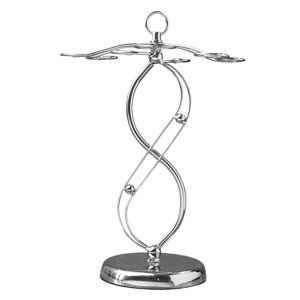 Magideal - Soporte Para Copas De Vino, Ganchos, Accesorios Decorativos Elegantes, Soporte De Secado Al Aire, Estante De Almacenamiento Independiente Para