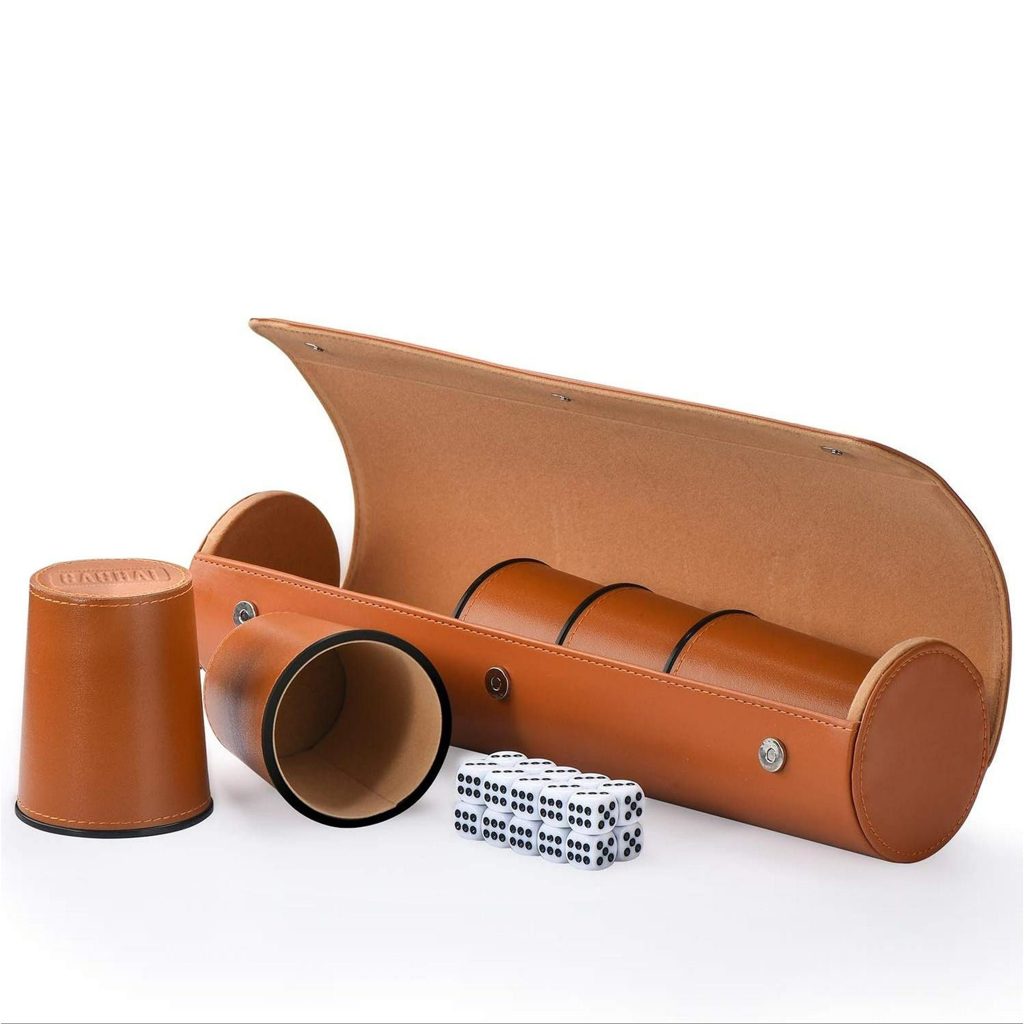 Cachos Juegos De Mesa 5 Cachos Cuero Pu Dados Cachai