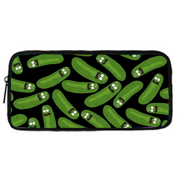 3 pcs set Funny M-mortys Cartoon R-ricks School Bag For Boy Girls with Shoulder Bags Pencil box Cartoon Backpack for Child
