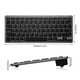 thumbnail image 2 of Teclado inalámbrico Bluetooth delgado silencioso para PC smartphone, 2 of 5