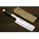 thumbnail image 2 of Cuchillo Yoshihiro VG10 165 mm Damasco Nakiri con mango de ébano, 2 of 9