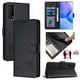 thumbnail image 5 of Funda tipo cartera FOXDOCK para TCL STYLUS 5G con soporte, ranuras, RFID, diseño de gato, 5 of 5
