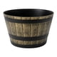 thumbnail image 1 of Macetero Plastico Diseño Efecto Barril De Madera Maceta XL, 1 of 8